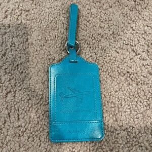 SODSAY 4pcs PU Leather Luggage Travel Bag Tags